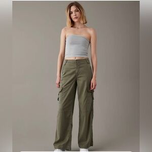 AE Dreamy Super High-Rise Wide Leg Cargo Pant